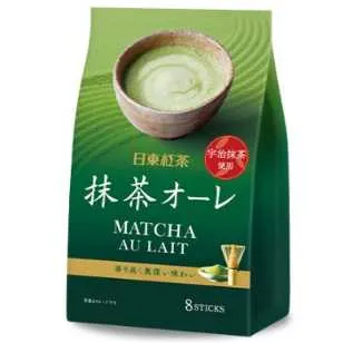 nittoh tea MATCHA AU LAIT 8 pcs *24