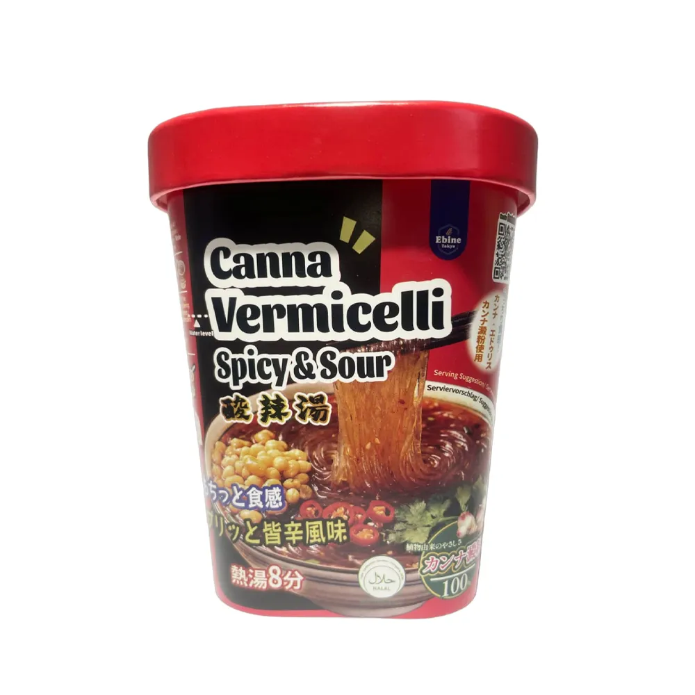 [N0055] Canna Vermicelli Spicy & Sour 91g*12