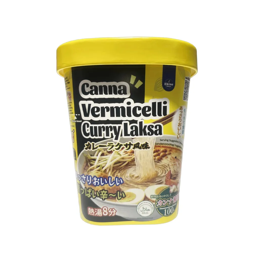 [N0053] Canna Vermicelli Curry Laksa 90g*12