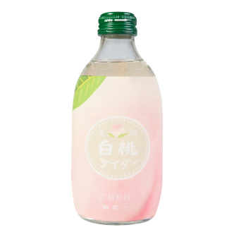 Tomomasu White Peach Cider 300ml *24