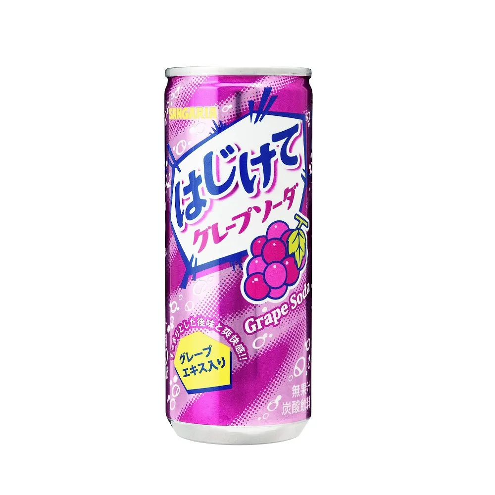 SANGARIA Hajikete Grape Soda 250g*30