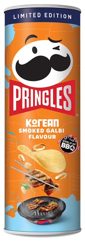 [N0412] NONGSHIM Pringles Korean Charcoal Grilled Ribs Flavor 100g x 12