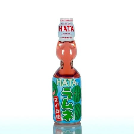 [N0379] HATA KOSEN Bottle Ramune Watermelon 200ml