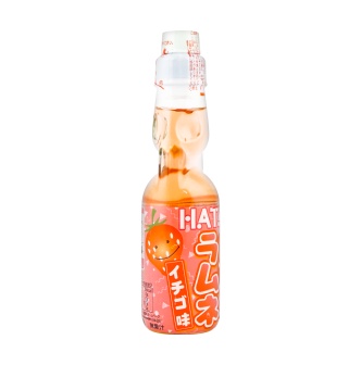 HATA KOSEN Bottle Ramune Strawberry 200ml