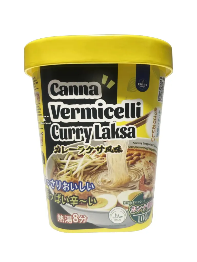 Canna Vermicelli Curry Laksa 90g*12