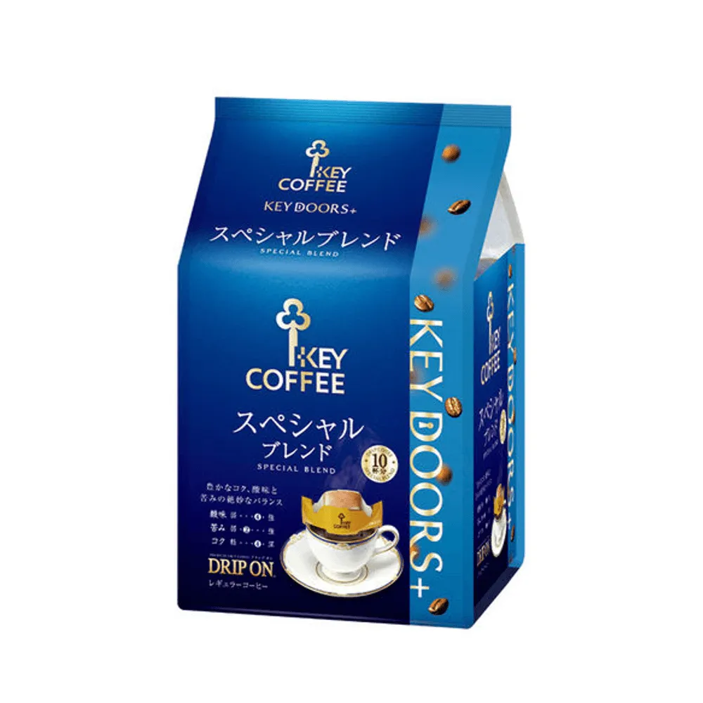 [N0398] KEY COFFEE KEY DOORS＋ Drip On Special Blend 10 pcs
