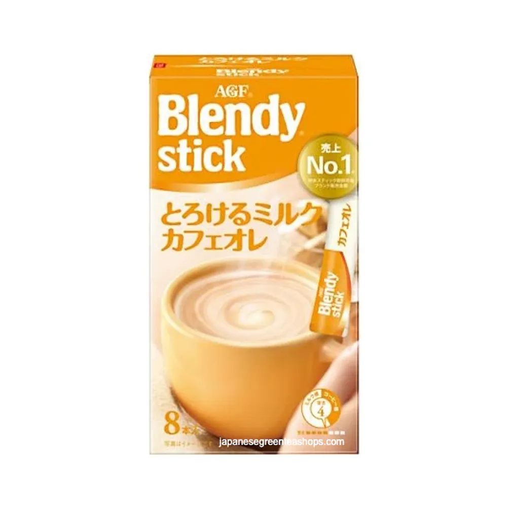 AGF Blendy stick Melting Milk Cafe au Lait 8 pcs