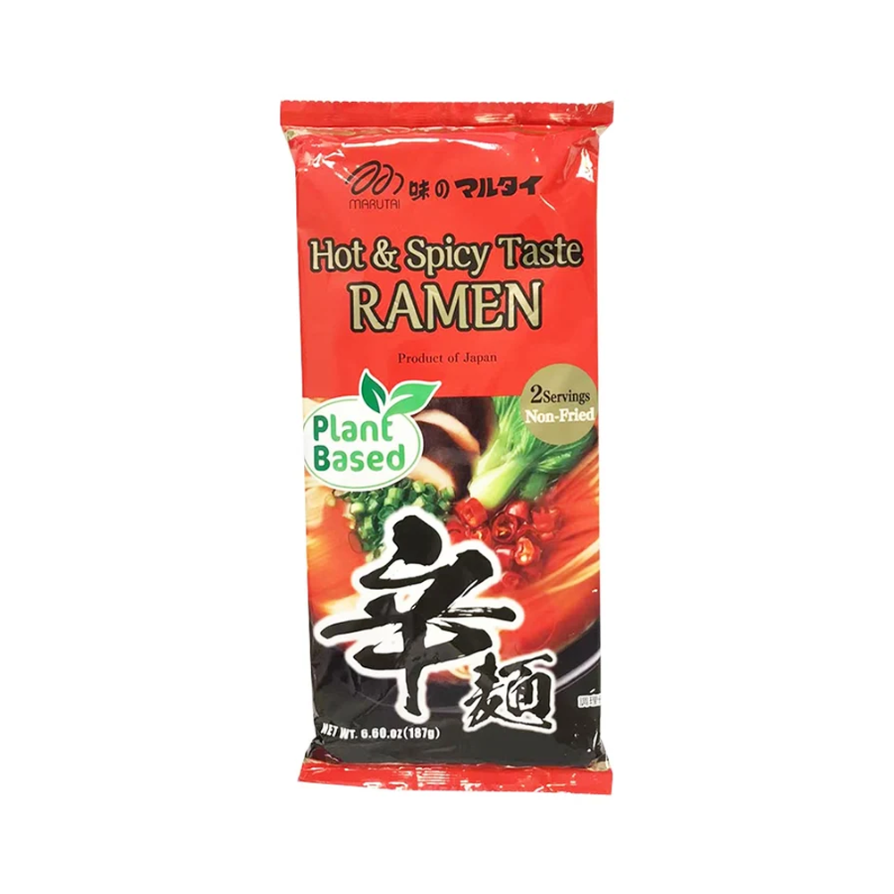 [N0397] Hot & Spicy taste Ramen Plant Based