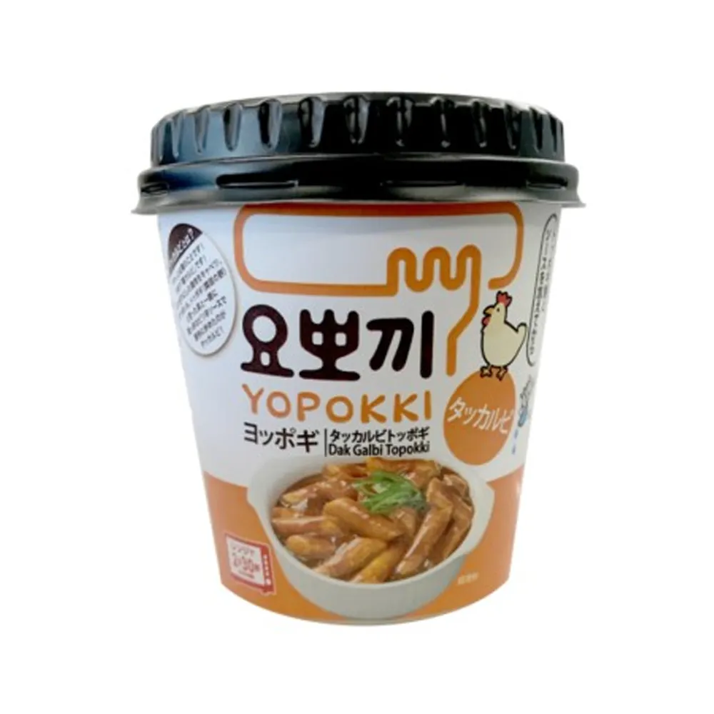 YOUNGPOONG Yopokki Chicken Ribs Tteokbokki Cup 130g