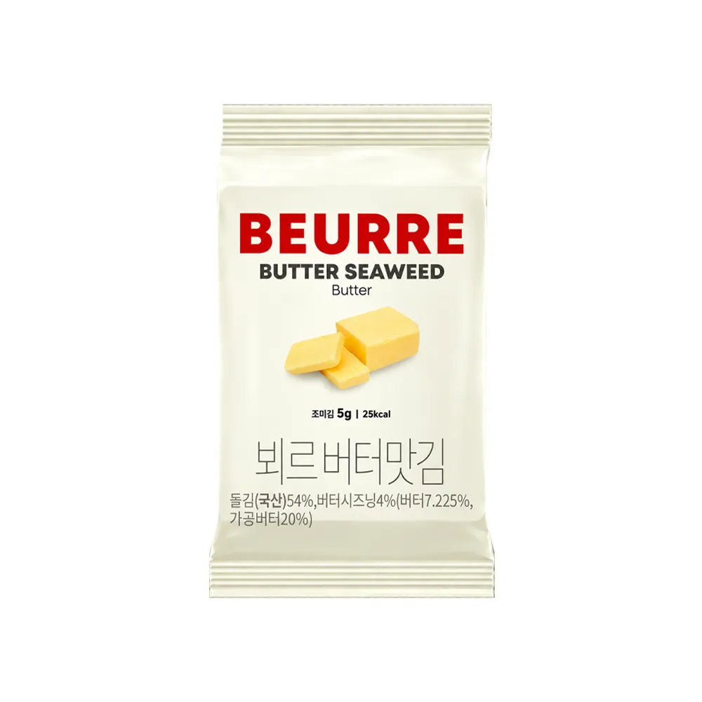 KWANGCHEONKIM Beurre Butter Flavor Seaweed 5g x 9p