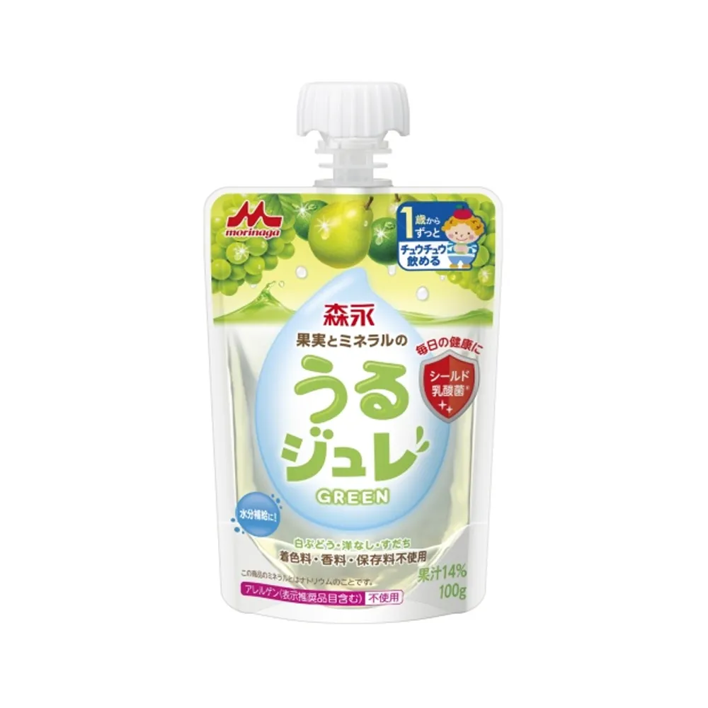 morinaga URU-jelly Hydration GREEN 100g