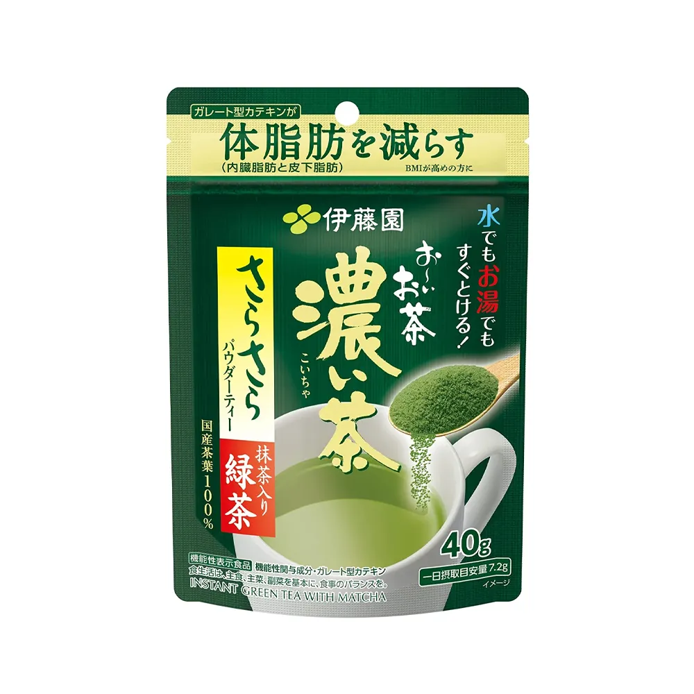 [N0163] ITO EN Oi Ocha Instant Strong Green Tea with Matcha 40g *30
