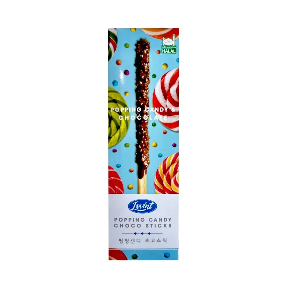 Lovint Popping Candy Choco Stick 54g
