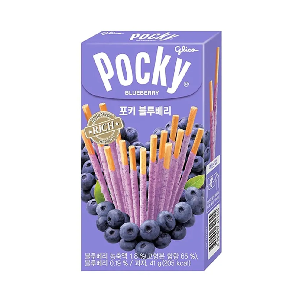 GLICO POCKY Bluberry 41g