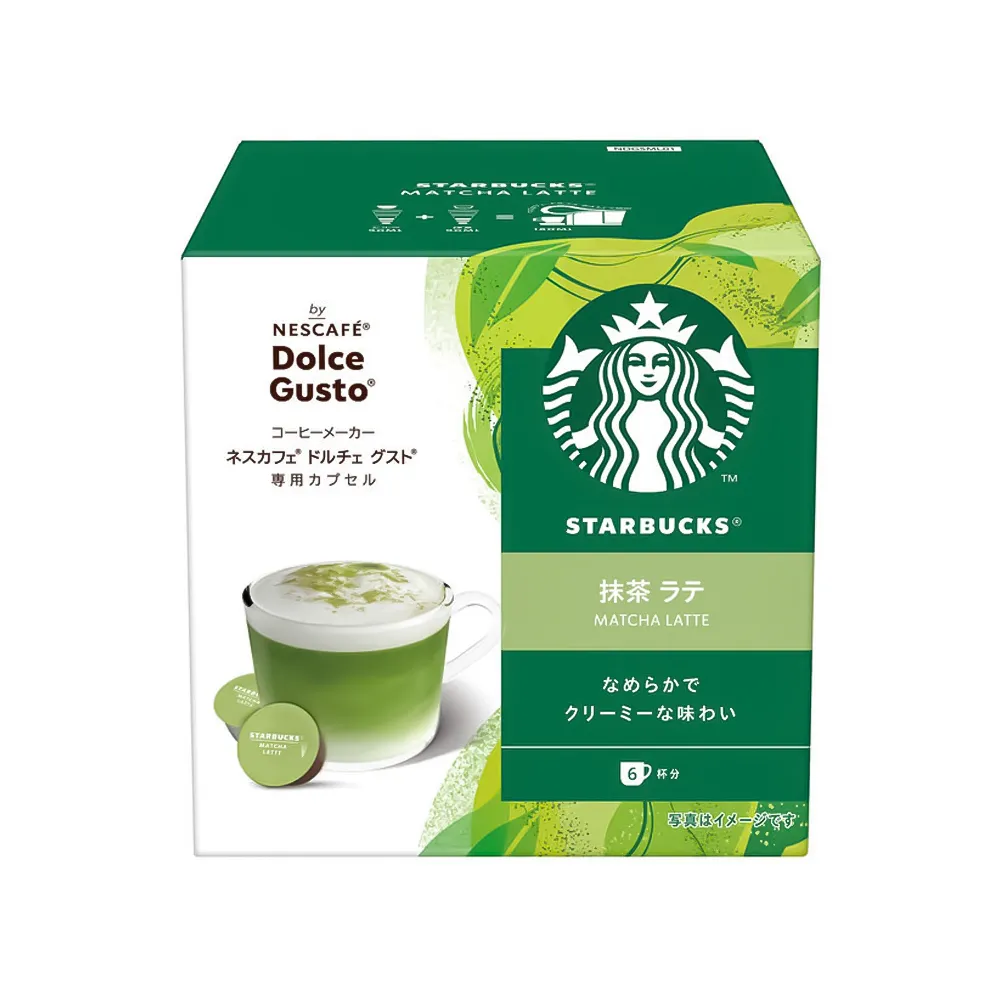 Nestle NESCAFE Dolce Gusto SB MATCHA LATTE 6 pcs *3