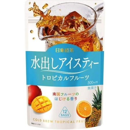 nittoh tea COLD BREW TROPICAL FRUITS TEA BAG 48g(12pcs) *24