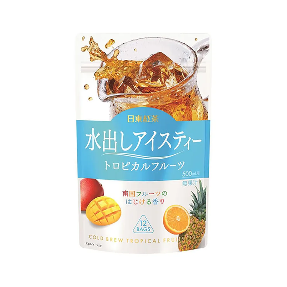[N0332] nittoh tea COLD BREW TROPICAL FRUITS TEA BAG 48g(12pcs) *24
