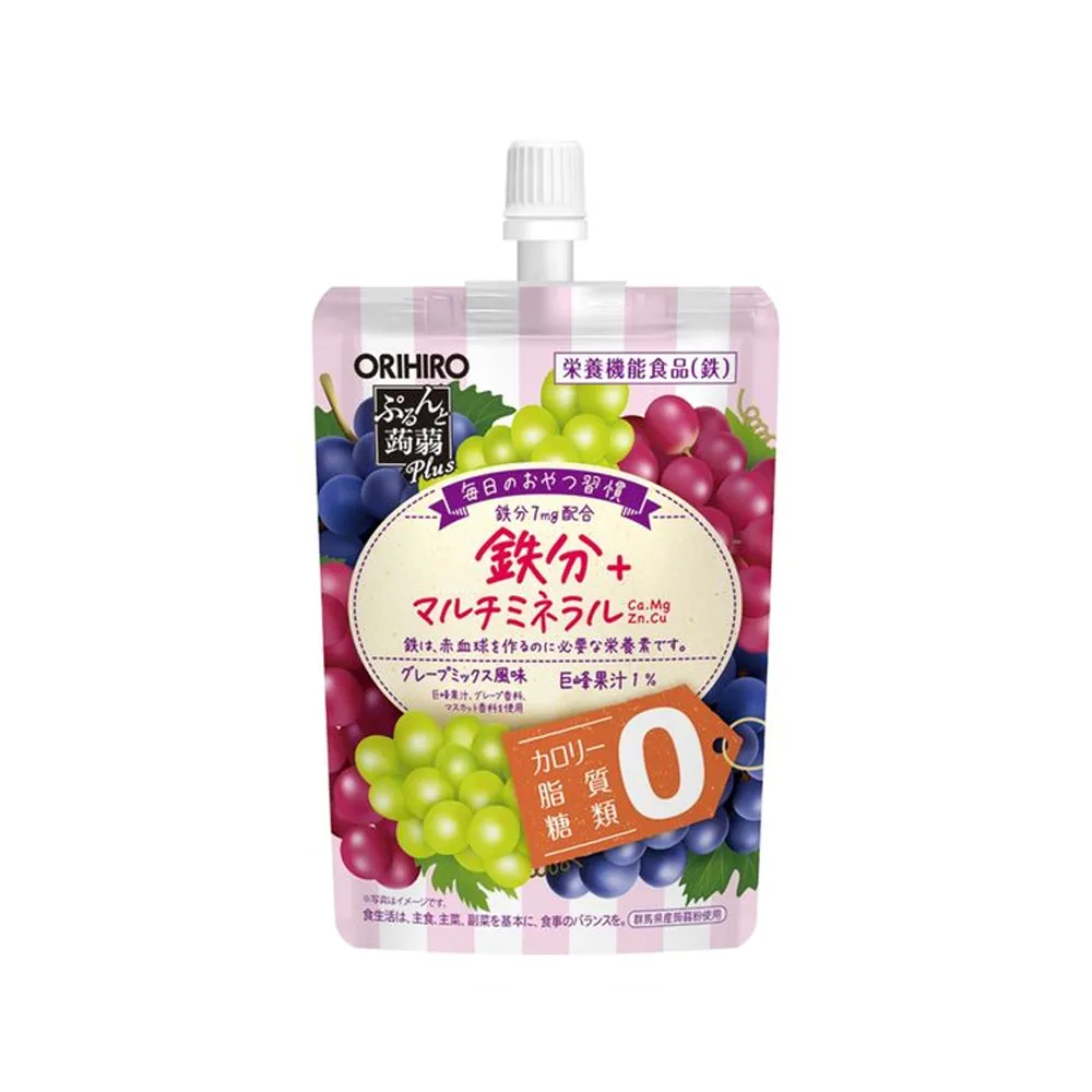[N0224] ORIHIRO Purun and Plus Grape Mix 130g *48