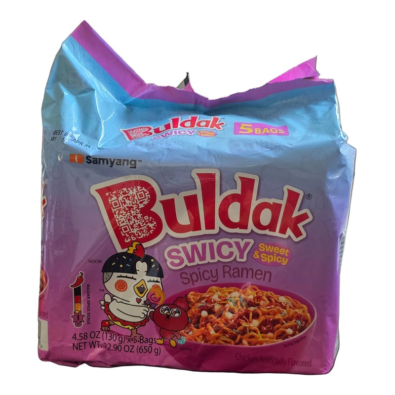 SAMYANG Buldak Caramel Sweet & Spicy Instant Noodles 130g x 5