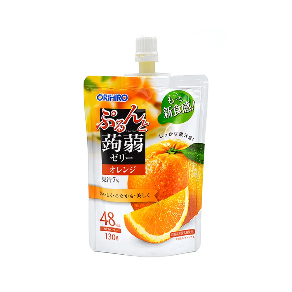 [N0228] ORIHIRO Purun and Standing Orange 130g *48