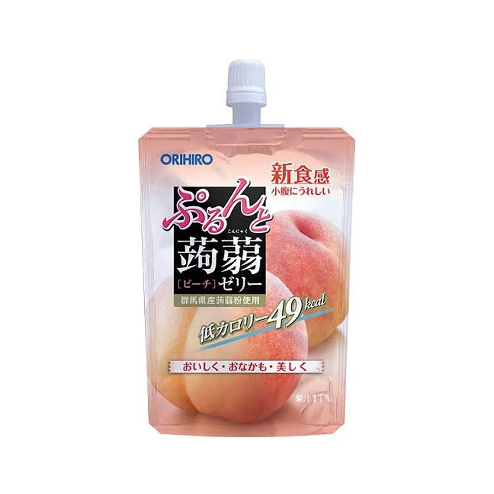 [N0229] ORIHIRO Purun and Standing Peach 130g *48
