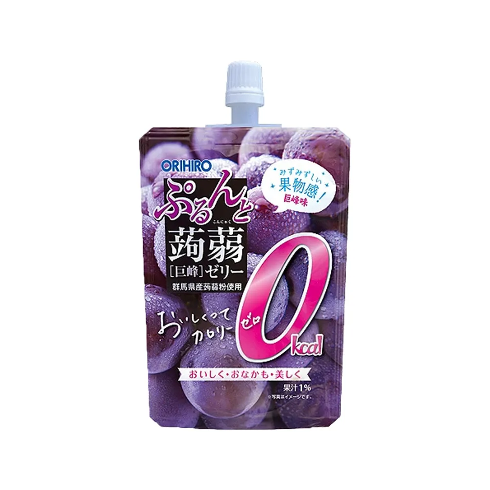 [N0231] ORIHIRO Purun and Standing Zero calories Kyoho 130g *48