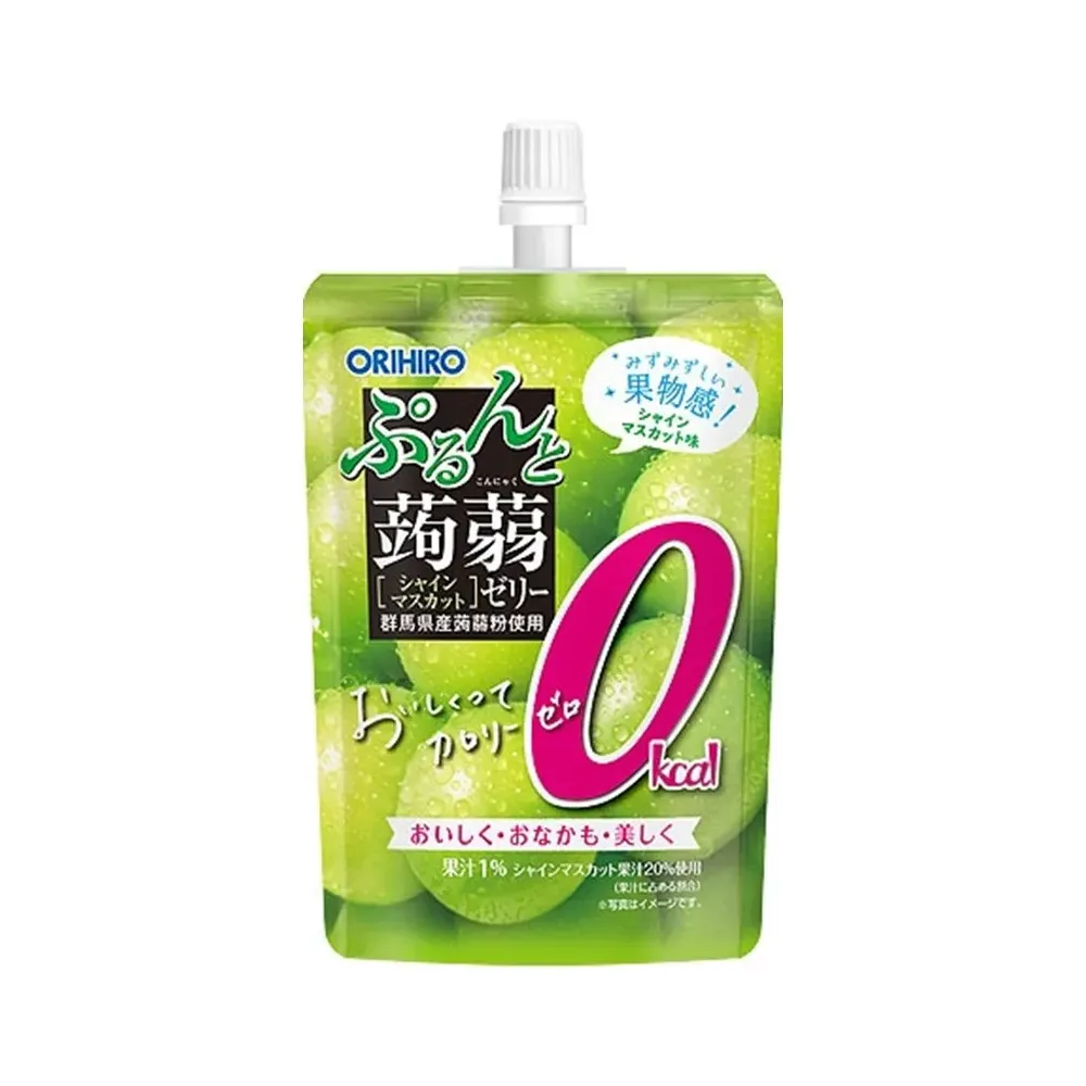 [N0232] ORIHIRO Purun and Standing Zero calories Shine Muscat 130g *48