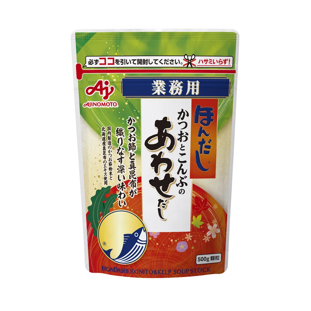 [N0016] Ajinomoto HONDASHI Katsuo and Konbu 500g *12