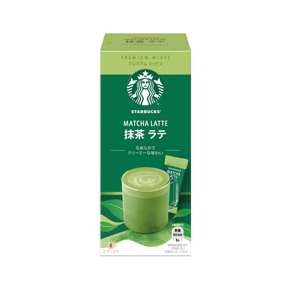 Starbucks Premium Mix Matcha Latte 4P (Instant) *24