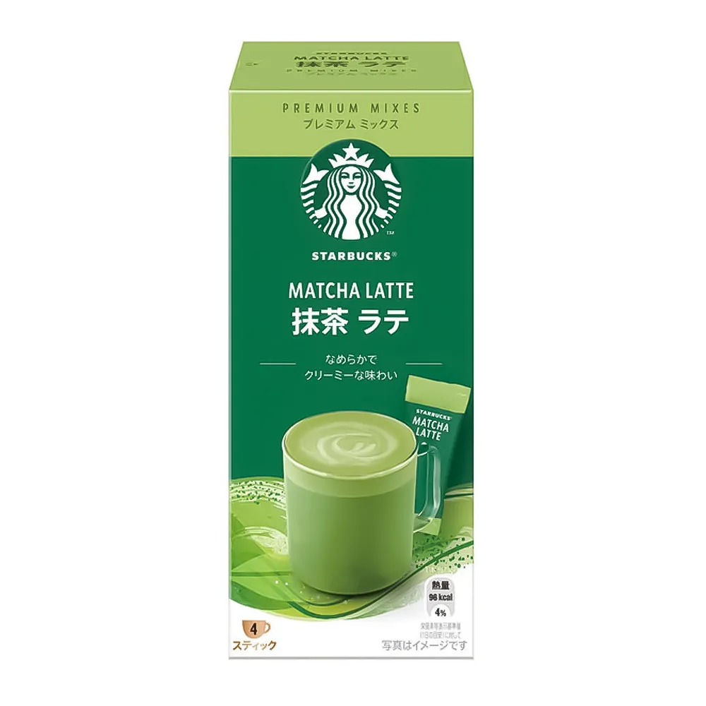 Starbucks Premium Mix Matcha Latte 4P (Instant) *24