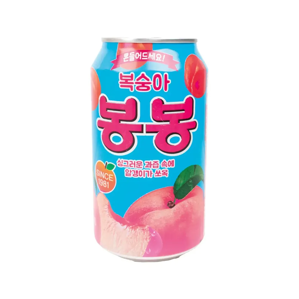 HTB Bongbong Peach Juice 340ml x 24