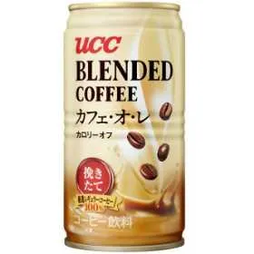UCC Blended Coffee Cafe au Lait 185g Can *30