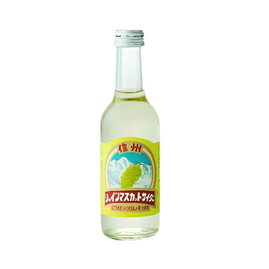 Tomomasu Shinshu Shine Muscat Cider 245ml