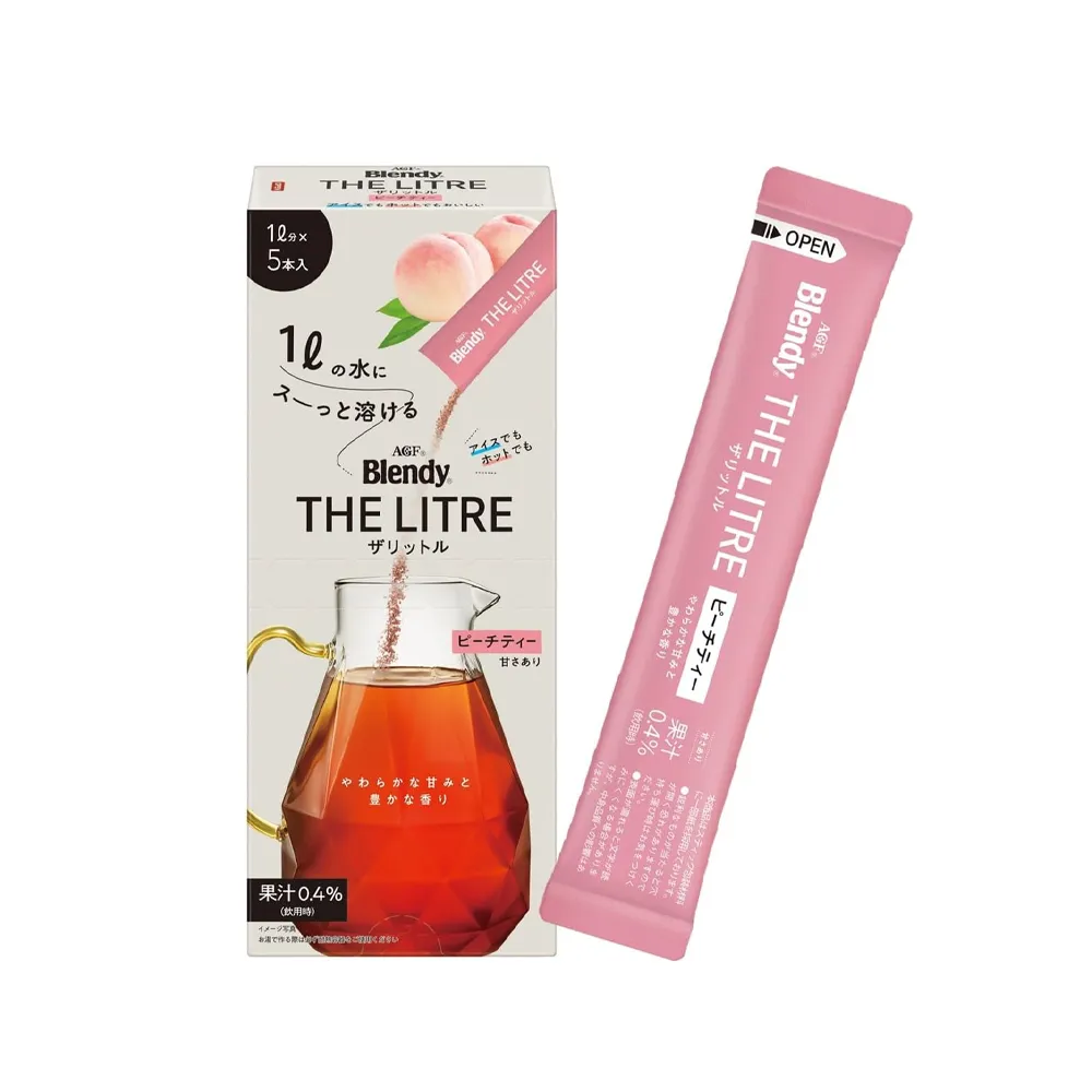AGF Blendy THE LITRE Peach Tea 5 pcs