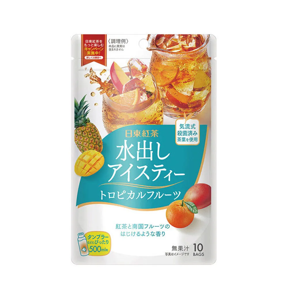 [N0213] Nittoh-tea Cold Brew Tropical Fruit Tea 10P (Tea Bag) *24