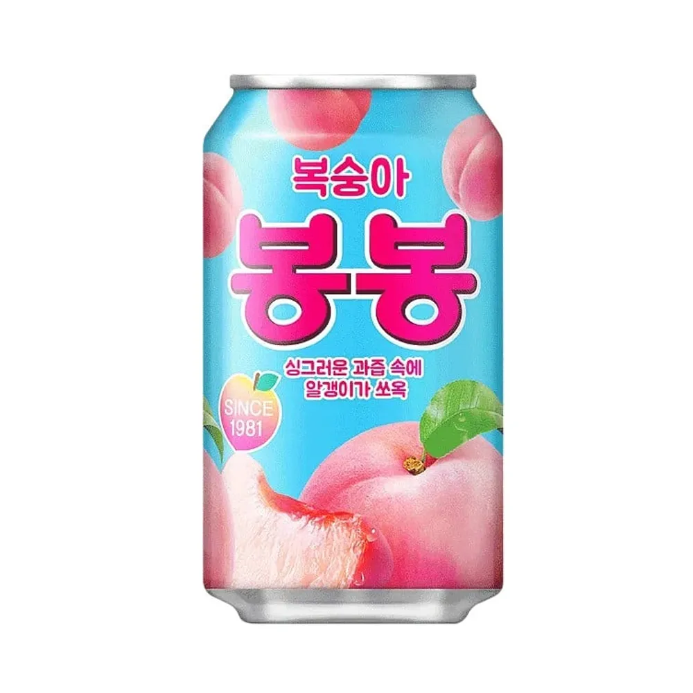 HTB Bongbong Peach Juice 340ml x 24